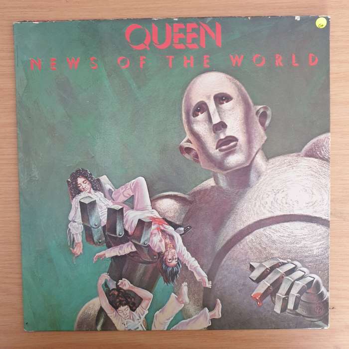 Queen  News Of The World  Vinyl LP Record  (G+)