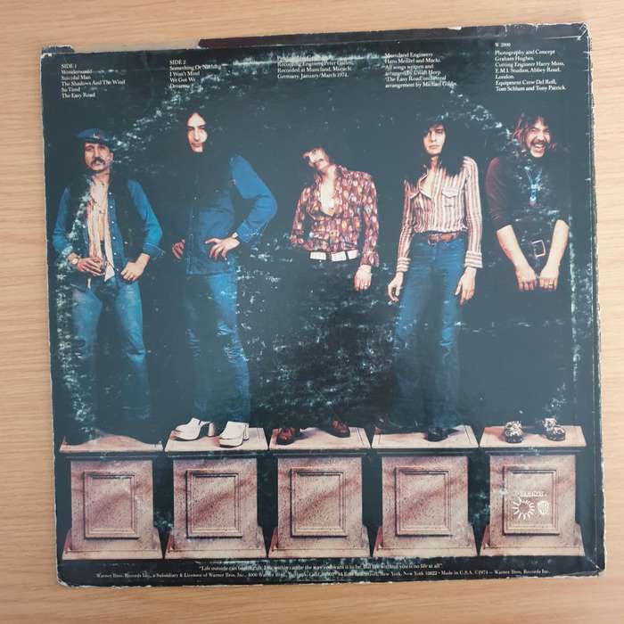 Uriah Heep  Wonderworld (USA-Promo) - Vinyl LP Record - Very-Good+ Quality (VG+)