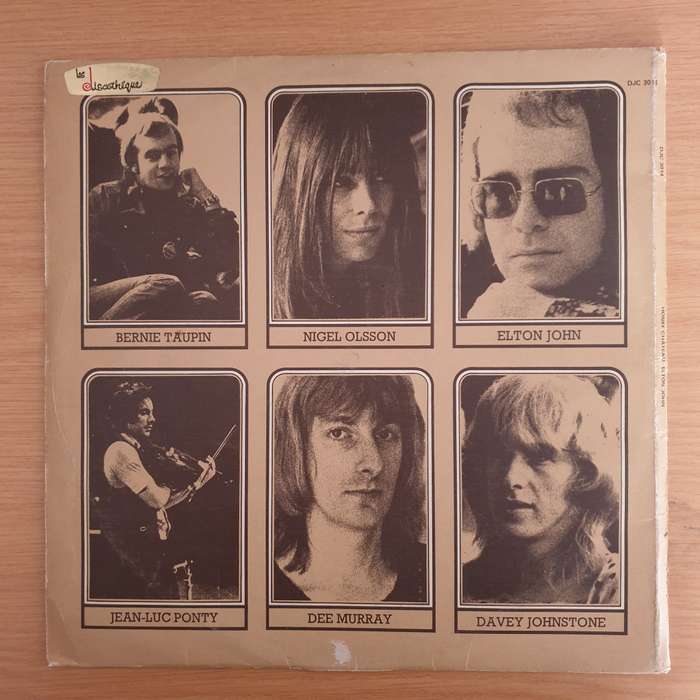 Elton John  Honky Château (DJC3014) - Vinyl LP Record (VG)