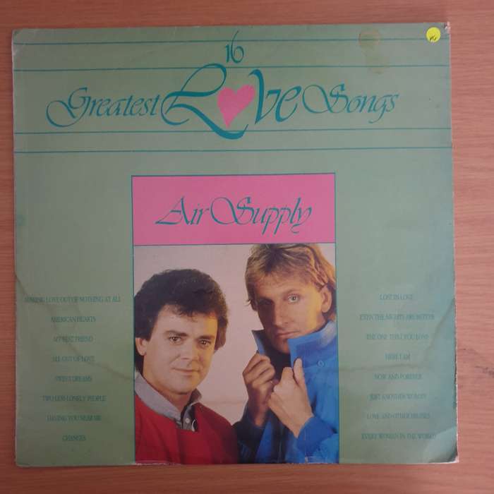 Air Supply  Greatest Love Songs  - Vinyl LP Record (VG)