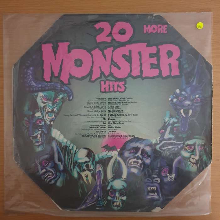 Monster Hits - 20 More Monster Hits - Vinyl LP Record  (VG-)