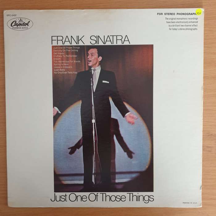 Frank Sinatra - Just One of those Things  Vinyl LP Record (VG+)