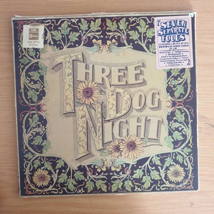 Three Dog Night  Seven Separate Fools - Vinyl LP Record (VG)