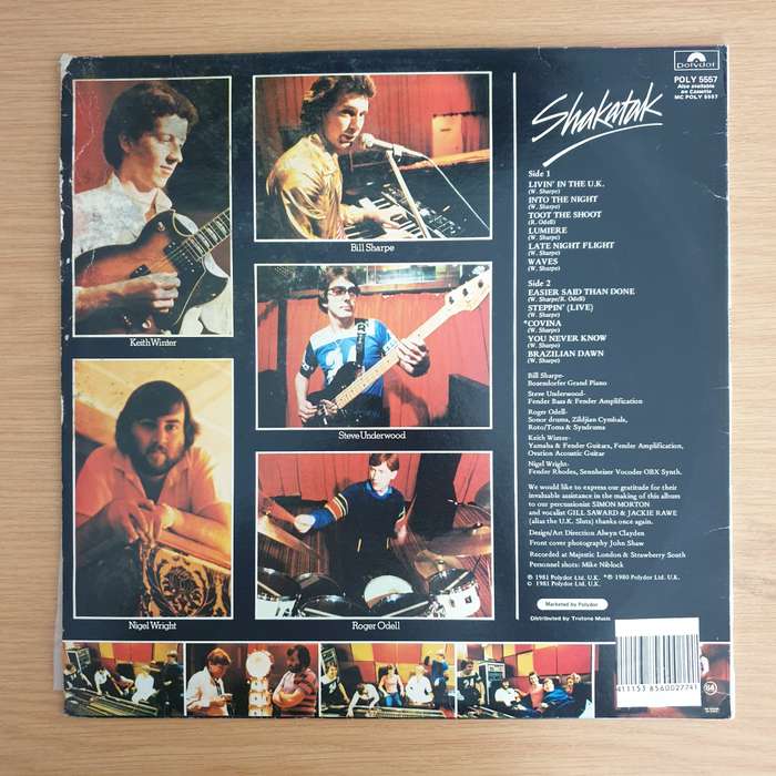 Shakatak - Drivin' Hard - Vinyl LP Record  (VG+)