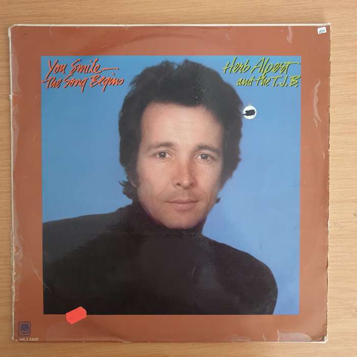 Herb Alpert And The T.J.B.  You Smile - The Song Begins - Vinyl LP Record  (VG+)