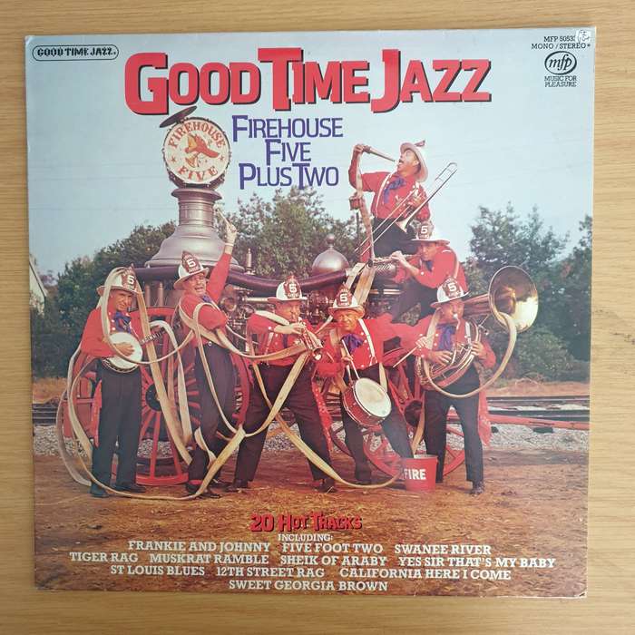 Firehouse Five Plus Two  Good Time Jazz   Vinyl LP Record  (VG+)
