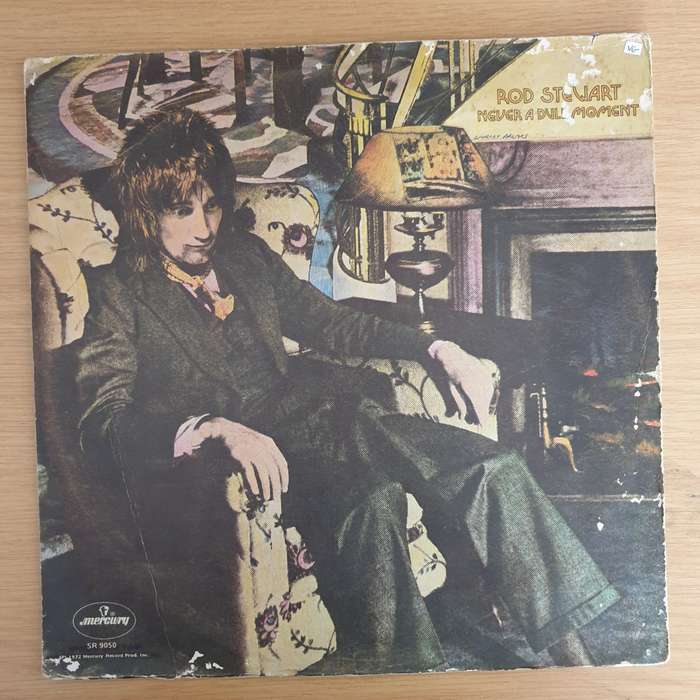 Rod Stewart  Never A Dull Moment - Vinyl LP Record - Opened  - Very-Good- Quality (VG-)