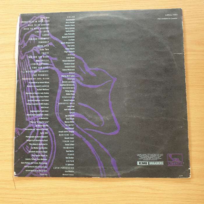 Earl Klugh  Late Night Guitar- Vinyl LP Record - Very-Good+ Quality (VG+)