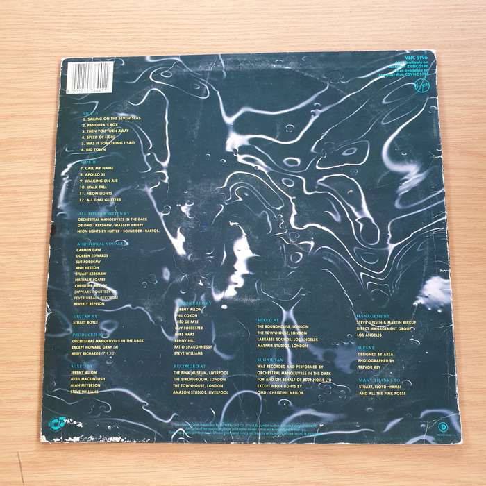 OMD  Sugar Tax  - Vinyl LP Record  (VG-)
