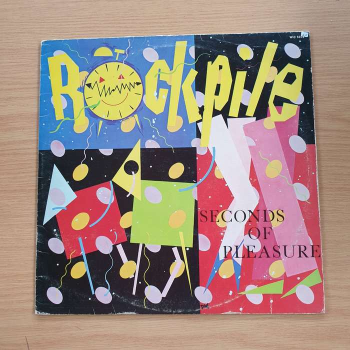 Rockpile  Seconds Of Pleasure - Vinyl LP Record (VG+)