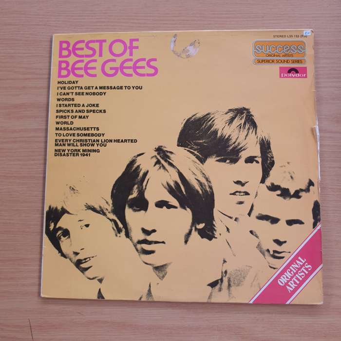 Bee Gees  - Best Of Bee Gees  - Vinyl LP Record (VG+)
