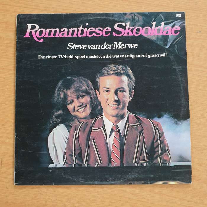 Romantiese Skooldae - Steve Van Der Merwe  Vinyl LP Record (VG+)