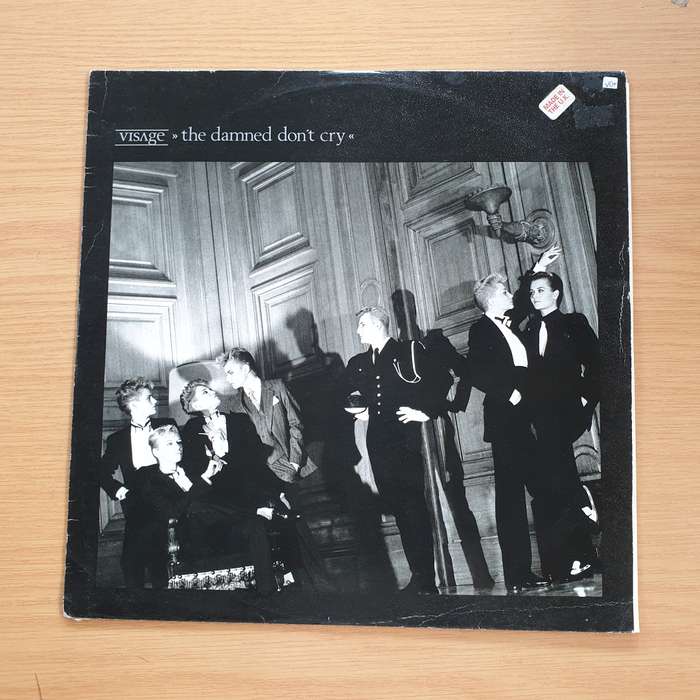 Visage  The Damned Don't Cry   Vinyl LP Record (VG+)