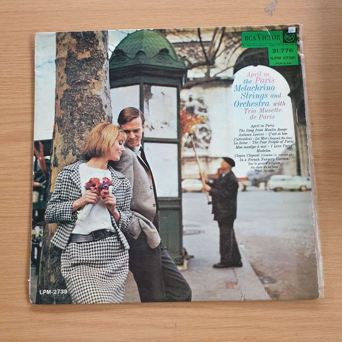 The Melachrino Strings And Orchestra With Trio Musette de Paris  April In Paris   Vinyl LP ...