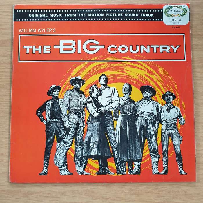 The Big Country - Original Soundtrack  - Vinyl LP Record  (VG-)