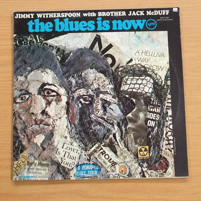 Jimmy Witherspoon With Brother Jack McDuff  The Blues Is Now - Vinyl LP Record  (VG+)