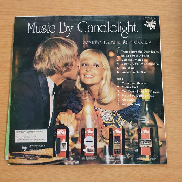 Music by Candlelight - Favourite Instrumental Melodies - Vinyl LP Record  (VG+)