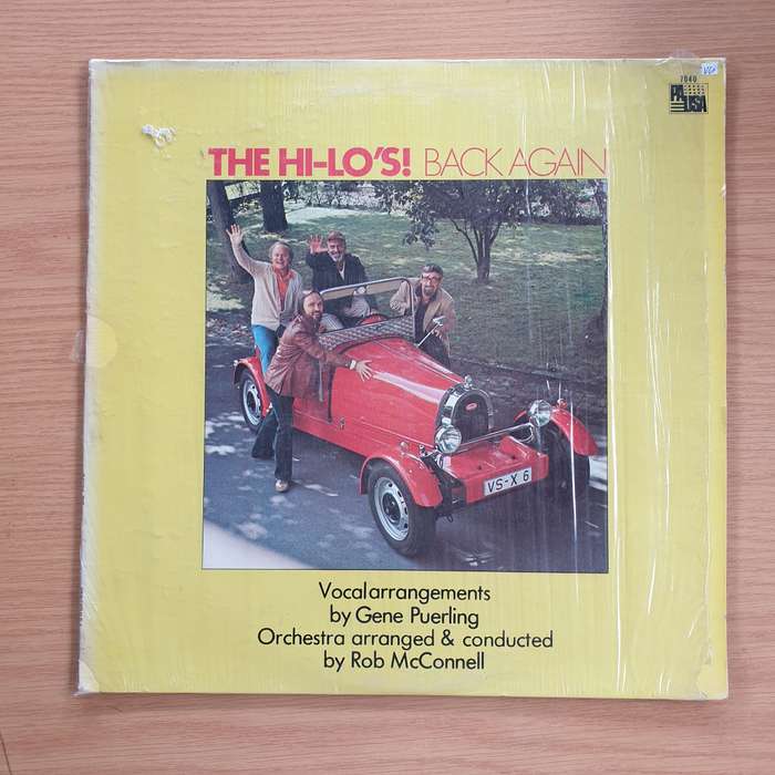 The Hi-Lo's  Back Again - Vinyl LP Record  (VG+)