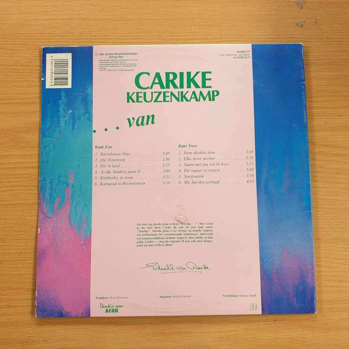 Carike Keuzenkamp  Ek Sing... - Vinyl LP Record  (VG+)