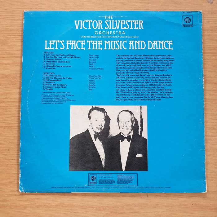Victor Sylvester - Let's Face The Music And Dance - Vinyl LP Record  (VG+)