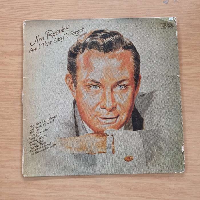 Jim Reeves  Am I That Easy To Forget -  Vinyl LP Record (VG+)