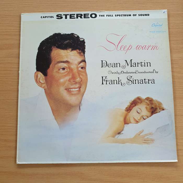 Dean Martin  Sleep Warm - With Orchestra Conducted by Frank Sinatra  - Vinyl LP Record (VG+)