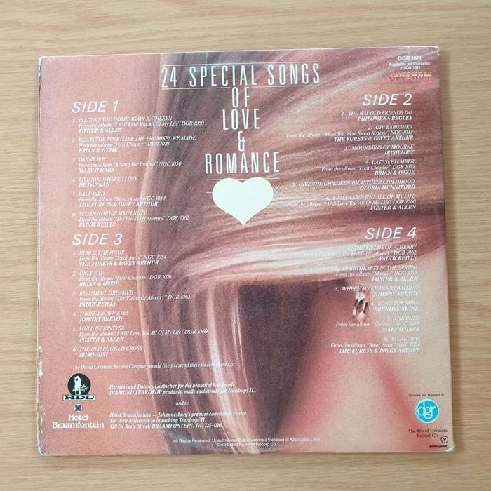 Teardrops II - Original Artists - 24 Special Songs of Love & Romance - Vinyl LP Record  (VG+)