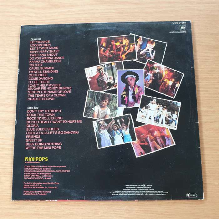 Mini-Pops  Let's Dance - Vinyl LP Record (VG+)