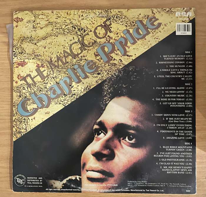 Charlie Pride  The Magic Of  Charlie Pride - Double Vinyl LP Record - Very-Good+ Quality (VG+)...