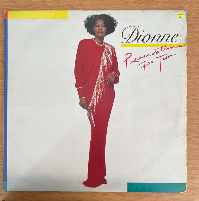 Dionne Warwick  Reservations For Two  - Vinyl LP Record (with original lyrics sheet) - Very...