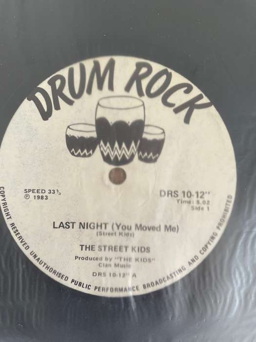 Street Kids  Last Night / Let's Go Out Tonight -  Vinyl LP Record (VG+) (D)