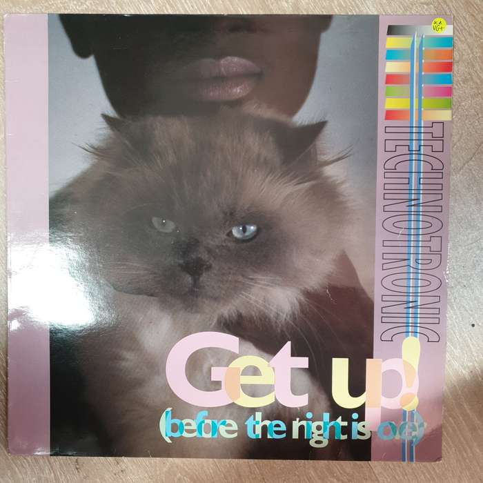 Technotronic  Get Up! (Before The Night Is Over)-  Vinyl LP Record - Very-Good+ Quality (VG+)