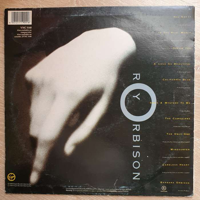 Roy Orbison - Mystery Girl  - Vinyl LP Record  (VG-) (vinylspecials)