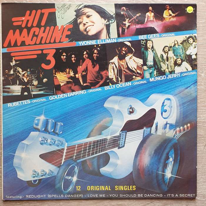 Hit Machine 3 - 12 Original Singles - Vinyl LP Record - Opened  - Very-Good+ Quality (VG+)