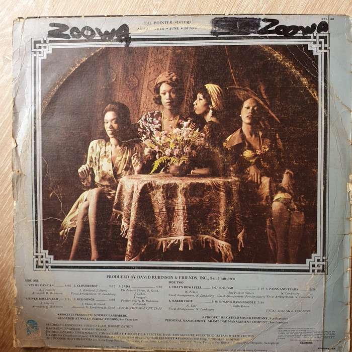 The Pointer Sisters  The Pointer Sisters - Vinyl LP Record - Opened  - Very-Good Quality (VG)