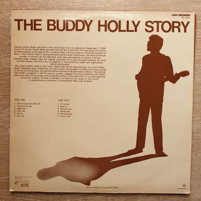 The Buddy Holly Story - Vinyl LP Record - Opened  - Very-Good Quality (VG)