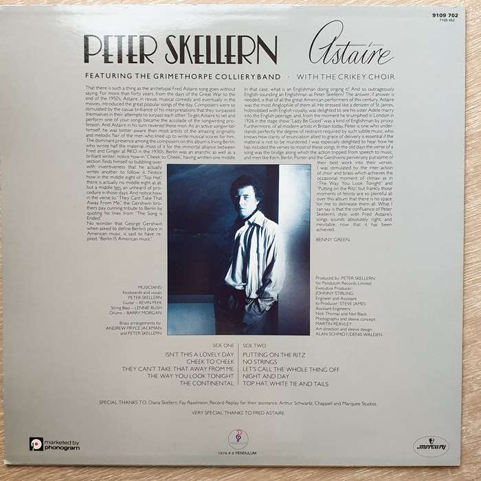 Skellern - Astaire - Vinyl LP Record - Opened  - Very-Good+ Quality (VG+)
