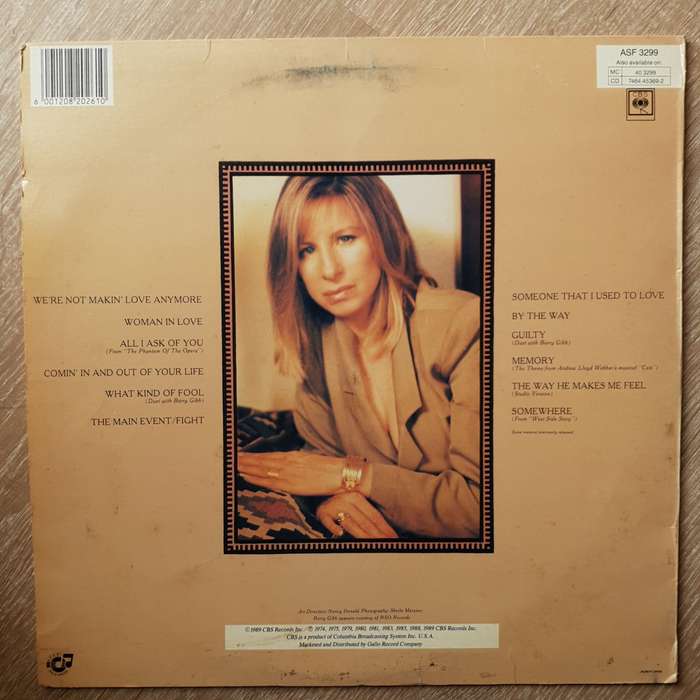 Barbra Streisand - A Collection - Greatest Hits and More - Vinyl LP Record - Opened  - Very-Good+...