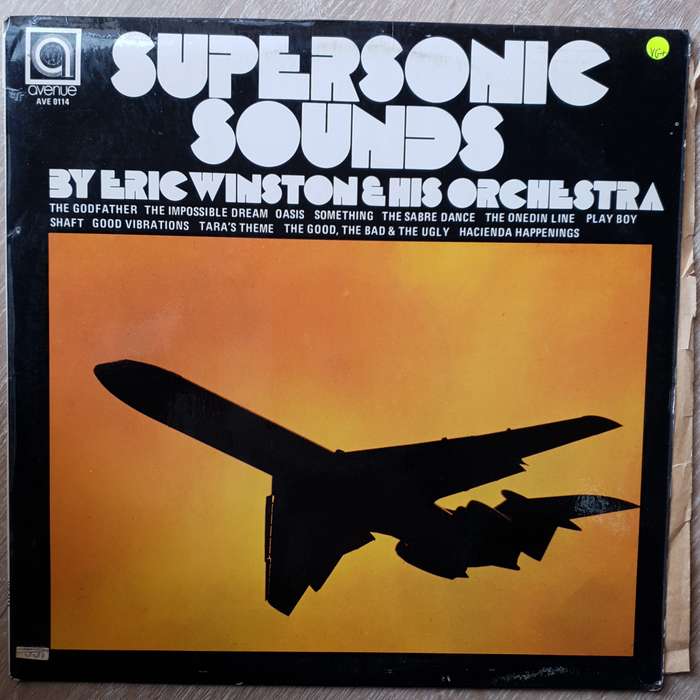 Eric Winston & His Orchestra  Supersonic Sounds -  Vinyl LP Record - Opened  - Very-Good+ Q...