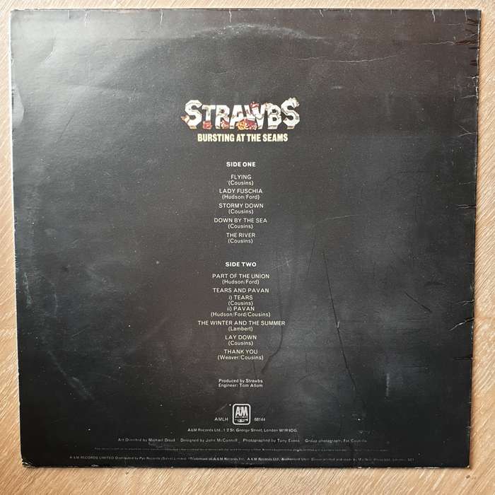 Strawbs - Bursting at the Seams - Vinyl LP Record - Very-Good+ Quality (VG+)