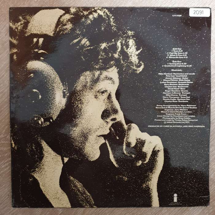 Mike Harrison  Smokestack Lightning - Vinyl Record - Opened  - Very-Good+ Quality (VG+)