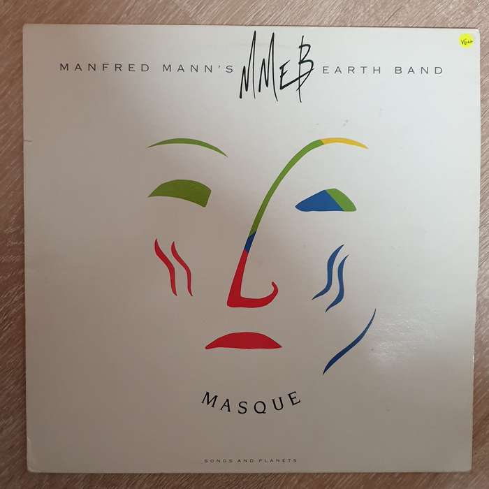 Manfred Mann's Earth Band  Masque - Vinyl Record - Opened  - Very-Good+ Quality (VG+)
