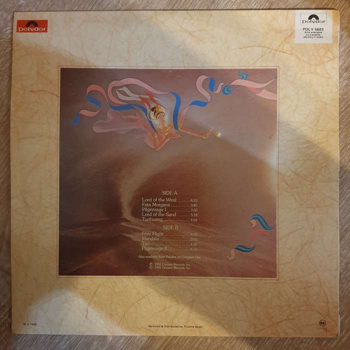 Kitaro  Silk Road 3 (Tunhuang) -  Vinyl LP Record - Very-Good+ Quality (VG+)