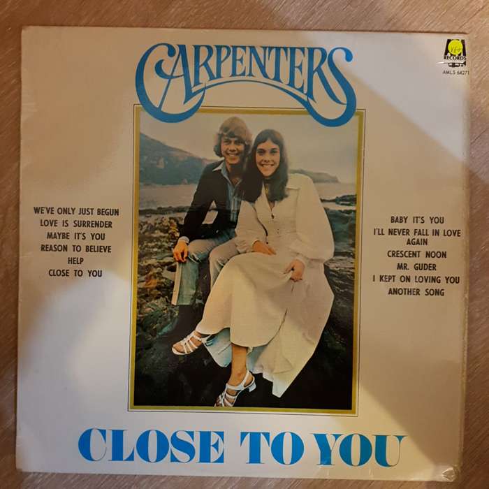 Carpenters - Close To You - Vinyl LP Record - Opened  - Very-Good+ Quality (VG+)