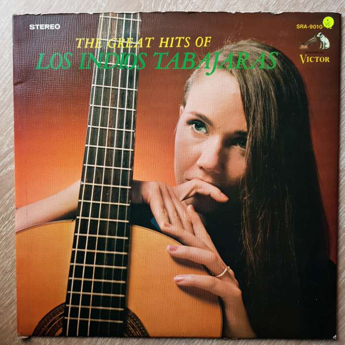The Great Hits Of Los Indios Tabajatas - Vinyl LP Record - Opened  - Very-Good Quality (VG)