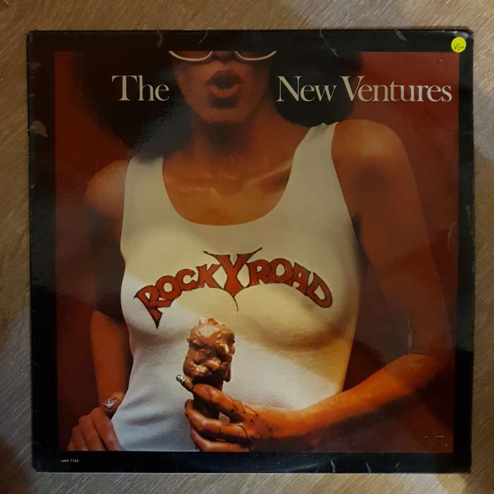 The New Ventures  Rocky Road - Vinyl LP Record - Very-Good+ Quality (VG+)