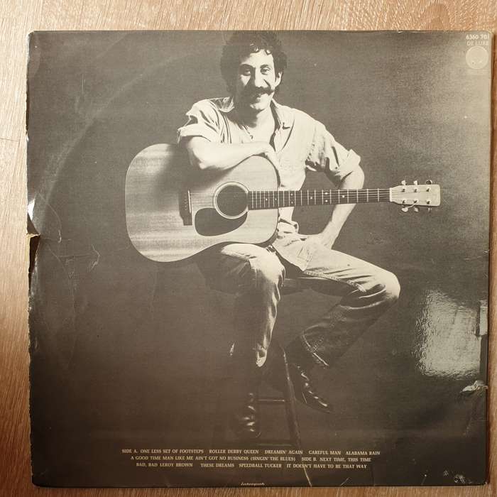 Jim Croce  Life And Times - Vinyl LP Record - Very-Good+ Quality (VG+)