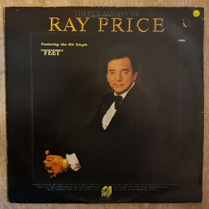 Ray Price  There's Always Me  Vinyl LP Record - Very-Good+ Quality (VG+)
