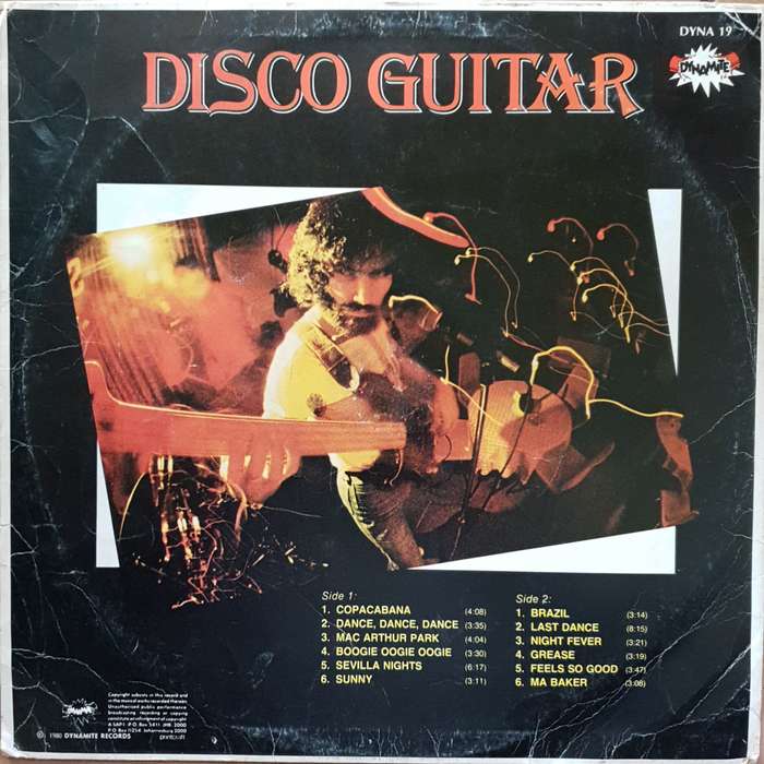 Disco Guitar - Vinyl LP Record - Fair Quality (F)