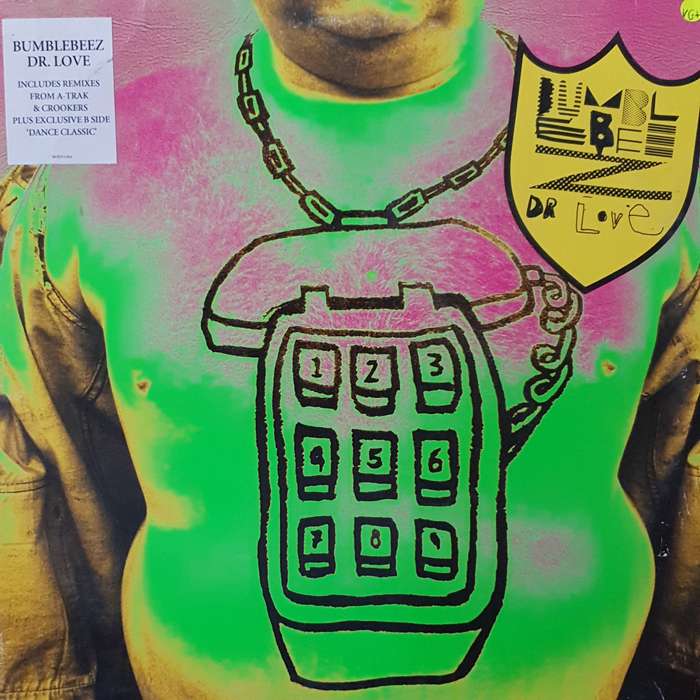 Bumblebeez - Dr Love -  Vinyl LP Record - Very-Good+ Quality (VG+)